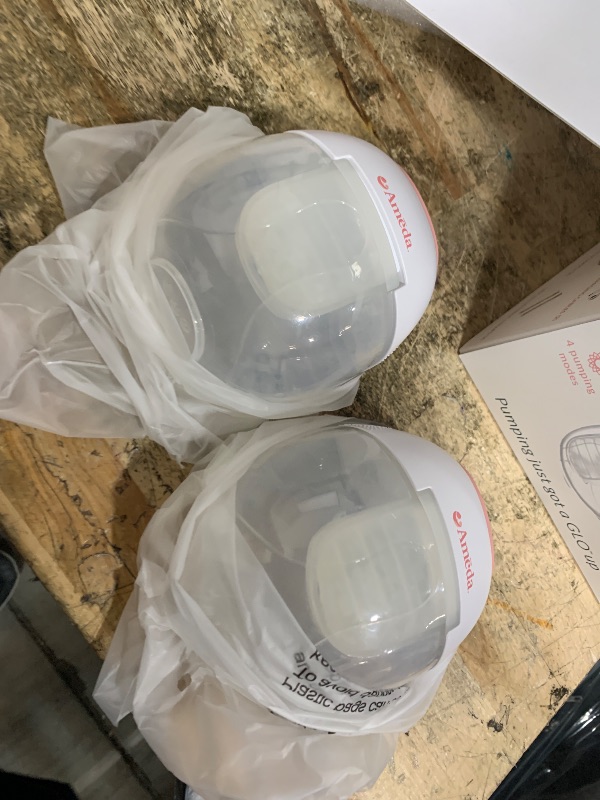 Photo 1 of ***MISSING CHARGER & CARRYING STRAP** Ameda GLO Wearable Breast Pump | Wearable Breastfeeding Pump | Hands Free, Portable, Electric, Wireless, Hospital Grade | Breast Feeding Essentials | Baby Feeding Essentials