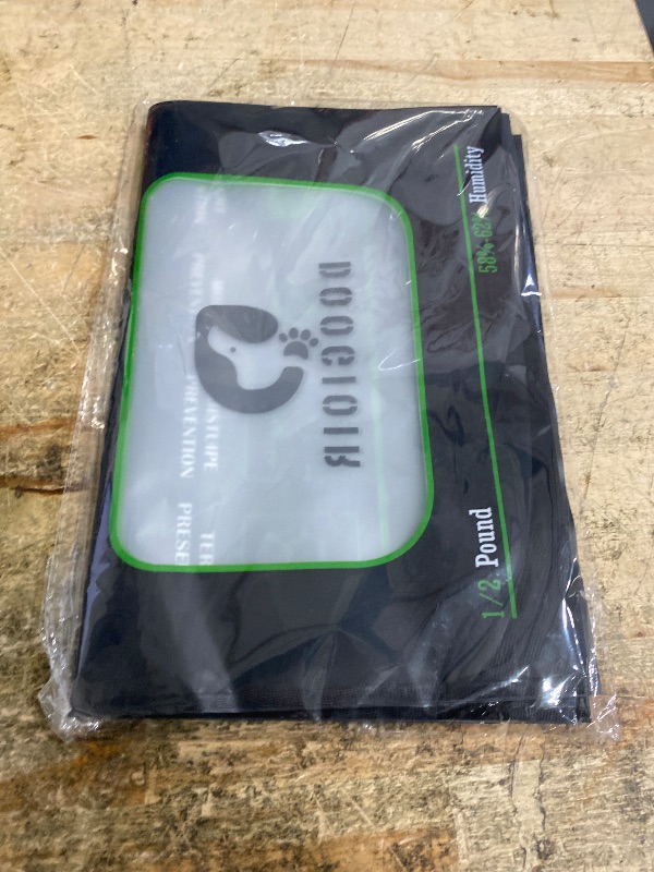 Photo 1 of 1/2 LB Curing & Storage Bags, Curing Bags for Food Storage, Double-Tracked Zip Closure Heat Sealable upright Cure Bag, Reusable Humidity Control Bag (13.8 x 10.4 in, 5 Pack)