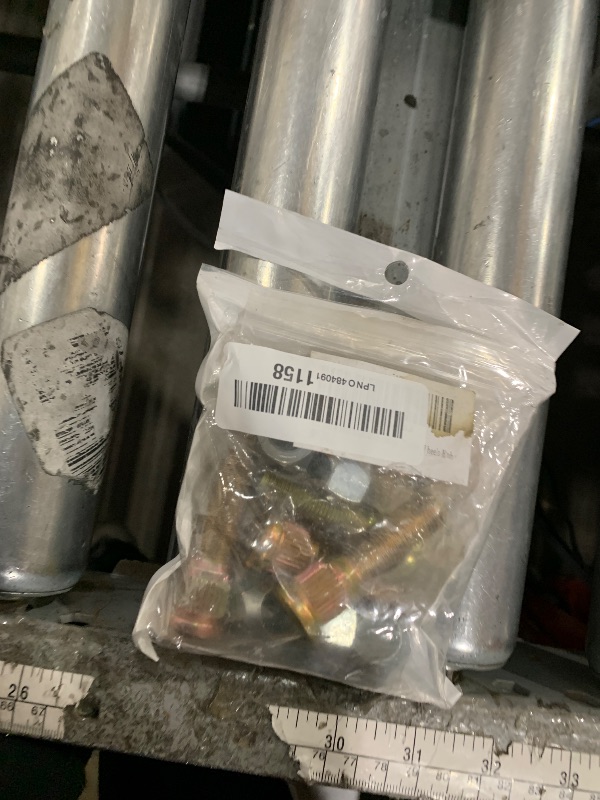 View 2 of 1/2" 20 Wheel Studs and Lug Nuts Kit OEM#007-122-00,5-Pack Trailer Wheel Studs & 1/2-20 Lug Nuts Replacement,High-Strength Tire Stud Car Accessories for Trailer Wheels Hub