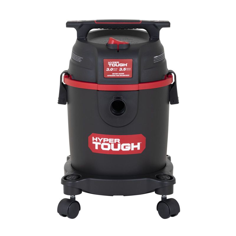 View 2 of
Hyper Tough 3 Gallon 3.5 HP Poly Wet Dry Vacuum for Home Car Garage & Workshop