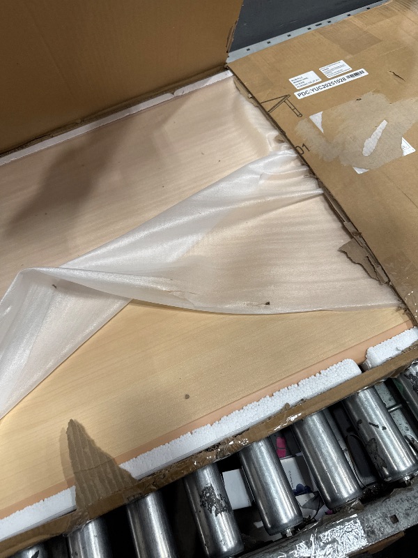 Photo 1 of ***********INCOMPLETE ITEM, MISSING ALL 4 LEGS***************
Flash Furniture Wren Adjustable Classroom Activity Table for School and Home, Plastic Activity Table for Kids, 23.625" W x 47.25" L, Natural