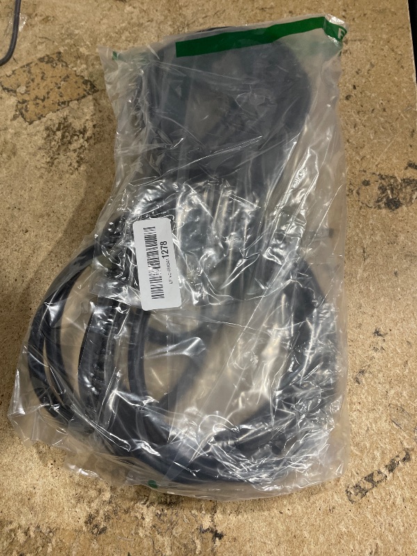 Photo 1 of 12AWG 25 FT Heavy Duty Outdoor Extension Cord Waterproof with Lighted End,Black 12 Gauge Extension Cord Flexible and Cold Resistant 3 Prong Grounded Plug,15Amp 1875W SJTW ETL Listed