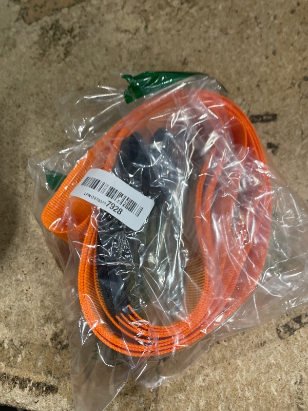 Photo 1 of 10' Extension Line for Monkey Line, Gorilla Line, Ninja Warrior Obstacle Course, Durable Construction, Seamless Integration, Quick Setup for Expanded Outdoor Training Distance, Orange