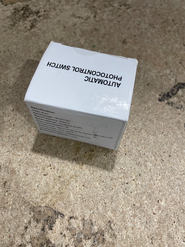 Photo 1 of 2 Pack Dusk to Dawn Sensor for Outdoor Lighting 120-277V, Photoelectric Switch Photocell Light Sensor