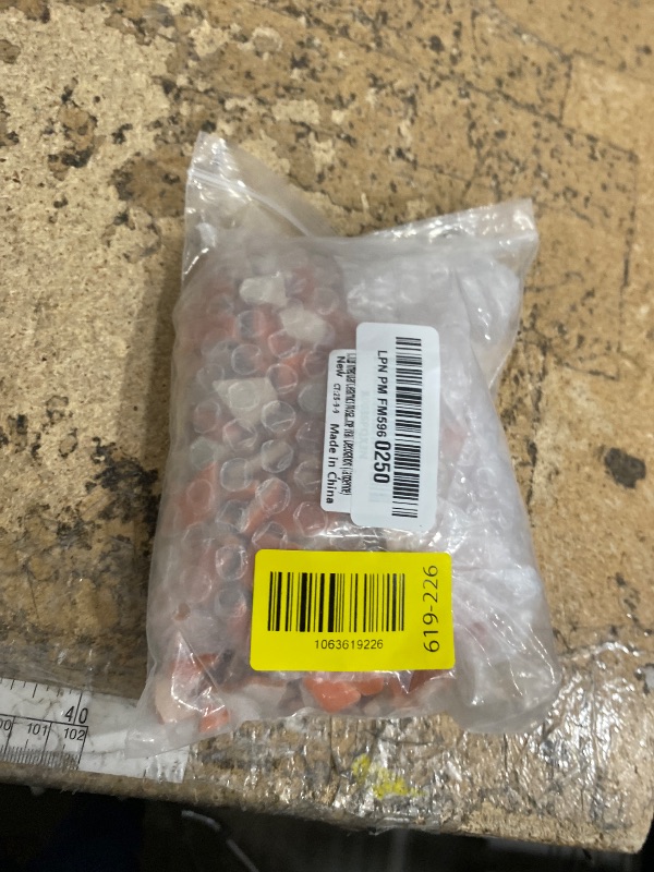 Photo 1 of 1.1LB Irregular Ceramics Mosaic Tiles, Mosaic Pieces Stones for DIY Mosaic Making Craft Hobby Arts Home Wall Decoration (Tangerine)