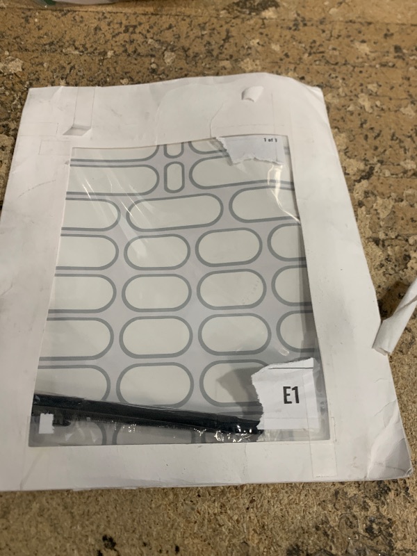 Photo 1 of 192pcs Labels for Jars Removable Waterproof Write-on Bottle Labels Stickers with Silver Border for Organizing Home Kitchen Pantry Food Storage Containers Spice Jars Jam Cannings, with Marker Pen