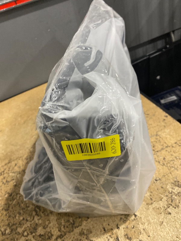 Photo 1 of 12 Pcs Under Couch Blocker for Bed Adjustable Furniture Plastic Under Bed Blocker with 30 Ties Black Couch Barriers for Dogs Pets Cats (Style 2)