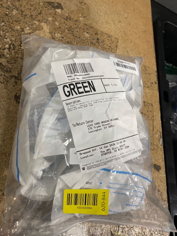 Photo 1 of 12 Pack Universal Fit in Line Filter for CPAP and BiPAP Machines - Improve Your CPAP Experience with These Filters, for 22mm and 25mm CPAP Tube