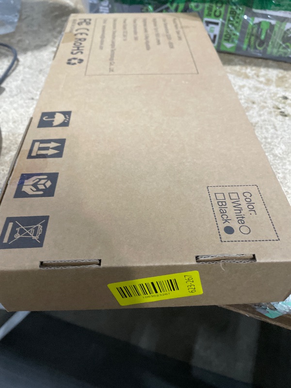 Photo 1 of ***(parts only/ missing parts/ non functional)***ONEMIX 42" LED Desk Lamp with Clamp, Architect Desk Light with Remote, Adjustable 4-Segment Bar, 1800LM Bright, Eye-Caring Desk Lamp for Home Office, Reading, Study, Dual Monitors, Workbench (Black)