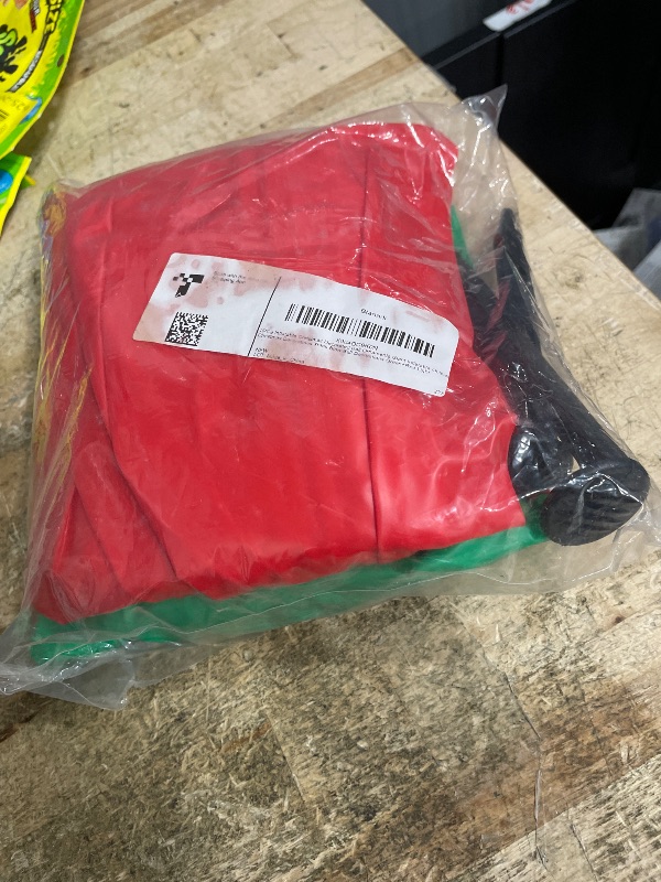 Photo 1 of [] Inflatable Ornaments Balls Outdoor 2Pcs - Flashes in Red | Green | Blue, 24 Inch Giant Inflatable Ornaments, Reusable Blow up Christmas Ornaments, PVC Inflatable Christmas Balls Decorations