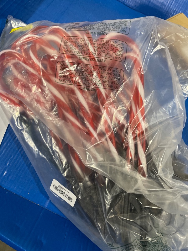 Photo 1 of 20 Pack Solar Christmas Candy Cane Lights, Christmas Decorations Outdoor Waterproof, Solar Powered Pathway Lights with 8 lighting Modes & Memory Function for Outside Party Garden Yard Patio Decoration