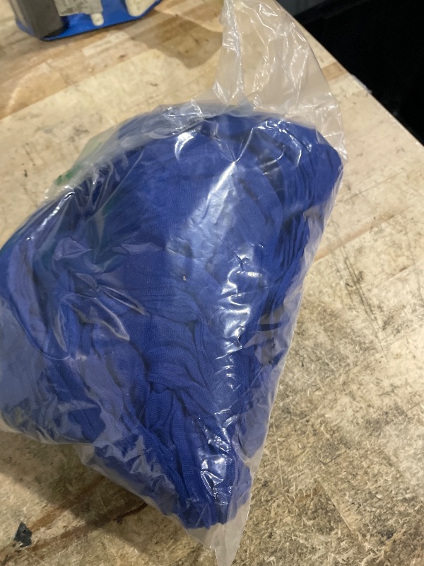 Photo 1 of 2 Pack 120 Inch Royal Blue Cheesecloth Table Runner Boho Rustic Gauze Sheer Romantic 10 FT Long Cheese Cloth Table Runner for Bridal Baby Shower Wedding Party Birthday Holiday Home Easter Decor