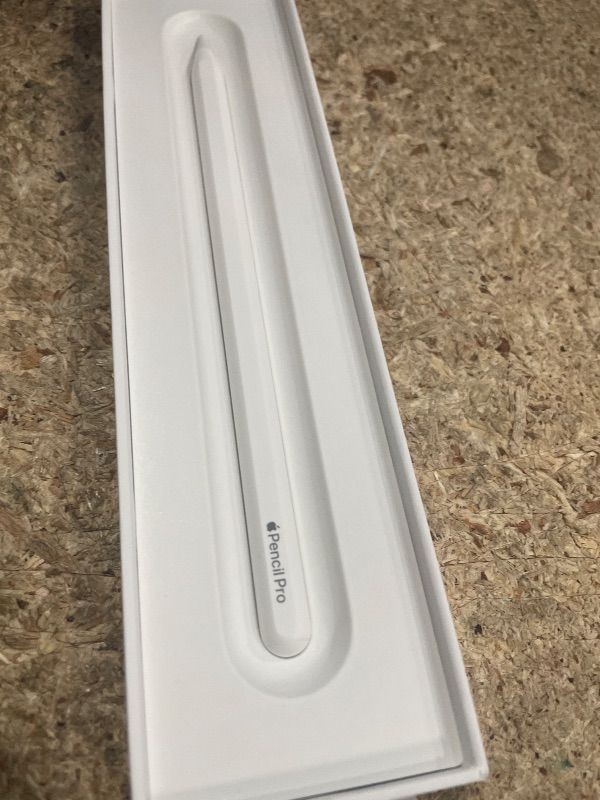 Photo 1 of ** FOR PARTS ONLY ** 
Apple Pencil Pro: Latest Model - Device Compatibility Check Required - Pixel-Perfect Precision, Tilt and Pressure Sensitivity, Perfect for Note-Taking, Drawing, and Art. Charges and Pairs Magnetically