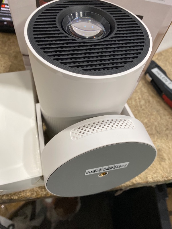 Photo 1 of ?Electric Focus?Magcubic Mini Projector 4K Support, Portable Projector with WiFi 6 and Bluetooth 5.4, Smart Proyector, 5W Soundbase Speaker, 180°Rotation for Home Theater
