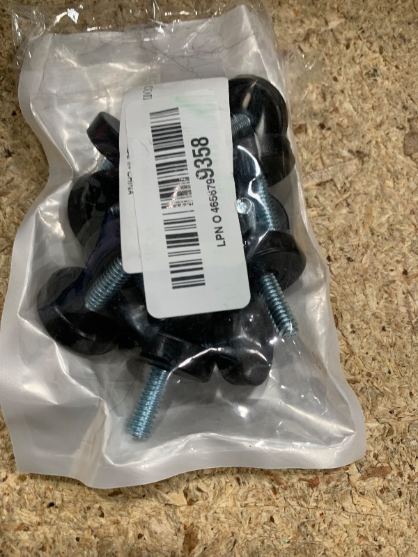 Photo 1 of 1/4" Thread Furniture Feet Levelers, 12 PCS Adjustable Furniture Feet Threaded Screw in, Leveling Feet Screw On Furniture Glide Leveling for Table, Cabinets, Chairs, Stool Legs