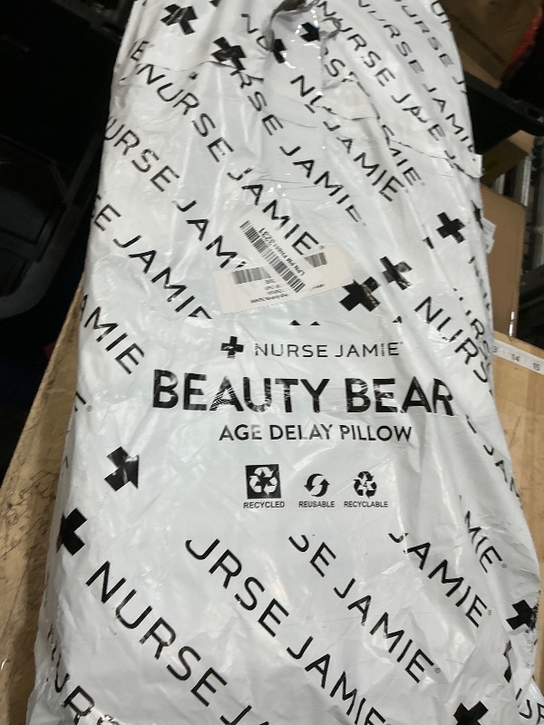 Photo 1 of ***DAMAGED - SEE NOTES/PICTURES*** Nurse Jamie Beauty Bear Memory Foam Skincare Pillow – Anti-Wrinkle U-Shape Pillow with Satin & Bamboo Cover for Smoother, Rested Skin