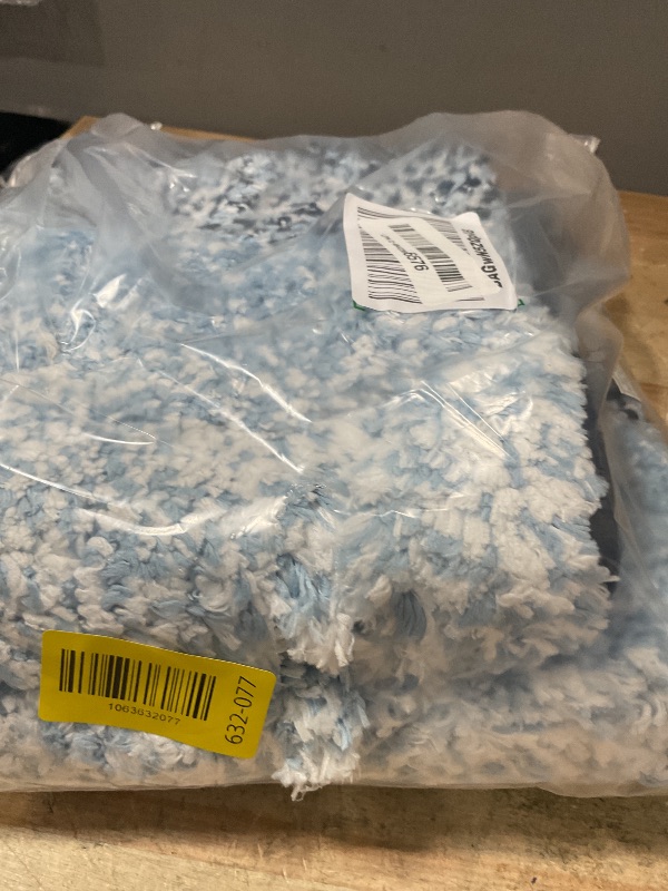 Photo 1 of *ONLY TWO* Arotive Bathroom Rugs Set 2 Piece, Extra Soft and Absorbent Bath Rugs, Machine Wash Dry Bath Mats for Bathroom, Toilet, Tub and Shower, 24x16, and U-Shaped 24x20, Dark Blue