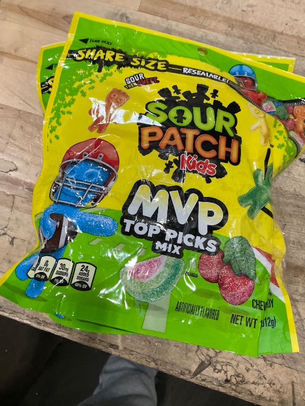 Photo 1 of 
EXP 08/2028
2 sourpatch Top Picks Mix Soft & Chewy Candy, Share Size,
 11 oz
