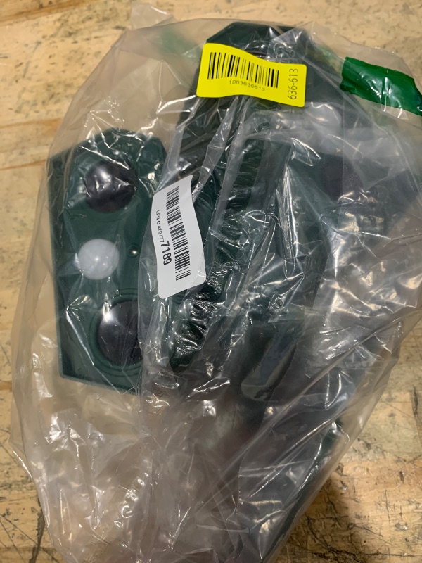 Photo 1 of 2 Pack 2025 Ultrasonic Animal Repellent Outdoor Cat Repellent Devices Solar Animal Repeller Motion Activated Deterrent to Scare Deer Squirrel Rabbit Raccoon Skunk for Yard Lawn Outdoor