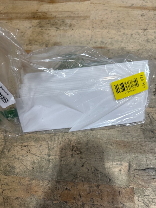 Photo 1 of 15 Pcs Dry Erase Name Tent Cards for Table, Reusable Name Cards 8.75" x 3" Desk Tents Sets with Dry Erase Markers and Erasers, Facilitate Effective Organization of Meetings and Classes