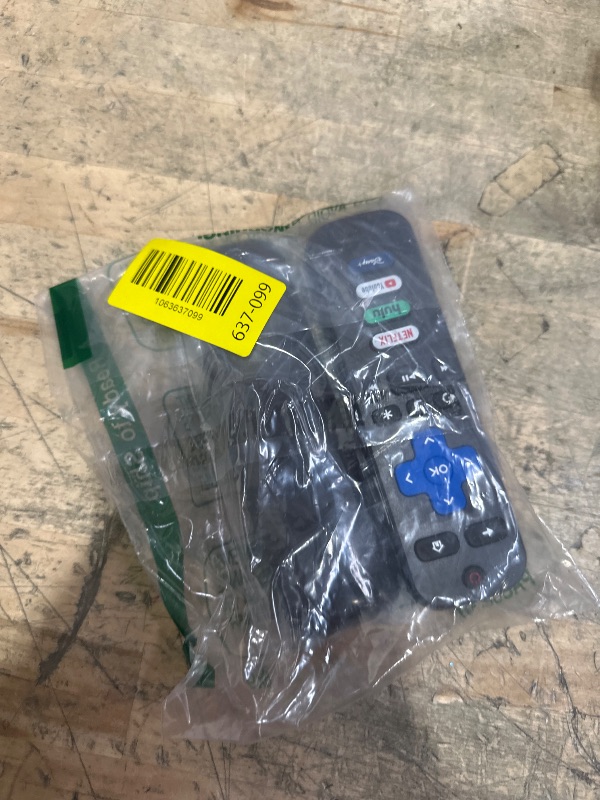 Photo 1 of (Pack of 2) Replacement Remote Control Only for Roku TV, Compatible for TCL Roku/Hisense Roku/Onn Roku/Sharp Roku/Element Roku/Westinghouse Roku/Philips Roku Smart TVs (Not for Roku Stick and Box)
