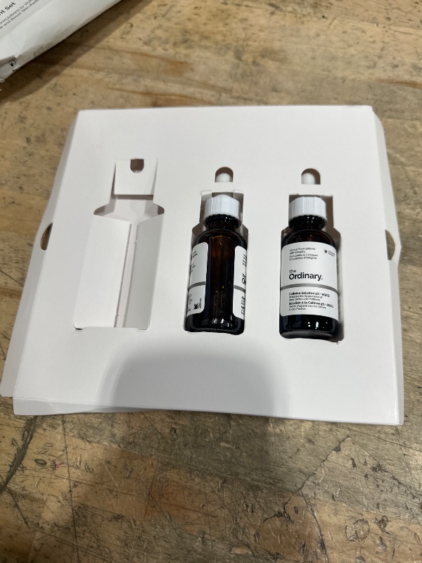 Photo 1 of The Ordinary The Bright Set, 3-Step Regimen for Radiant, Even Skin Tone with Glycolic Acid 7% Exfoliating Toner, Alpha Arbutin 2% + HA, and Caffeine Solution 5% + EGCG | Skin Care Set