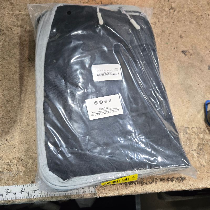 Photo 1 of 10 Set Compression Packing Cubes, Lightweight Travel Essentials, Stretchable Expandable Storage Bags, Compression Bags for Travel Accessories Luggage Storage Set (10 Pcs, Black)