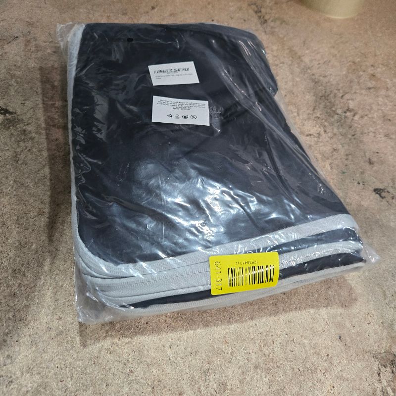 Photo 1 of 10 Set Compression Packing Cubes, Lightweight Travel Essentials, Stretchable Expandable Storage Bags, Compression Bags for Travel Accessories Luggage Storage Set (10 Pcs, Black)