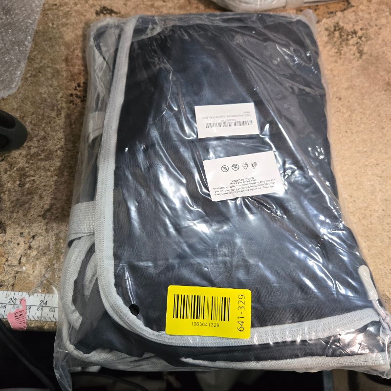 Photo 1 of 10 Set Compression Packing Cubes, Lightweight Travel Essentials, Stretchable Expandable Storage Bags, Compression Bags for Travel Accessories Luggage Storage Set (10 Pcs, Black)