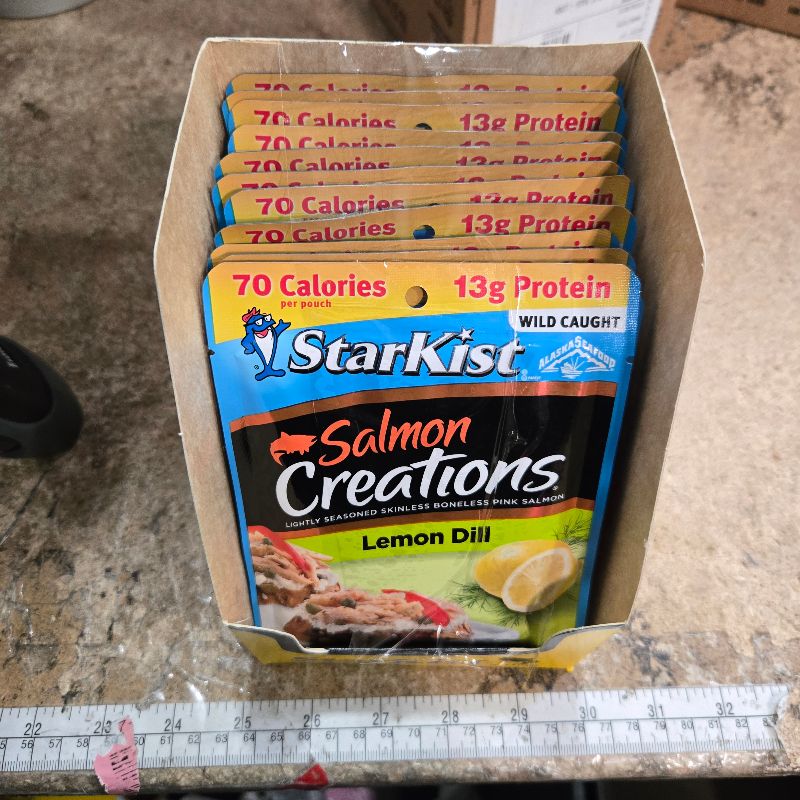 Photo 1 of 12 Pcs StarKist Premium Skinless Boneless Salmon Lemon Dill