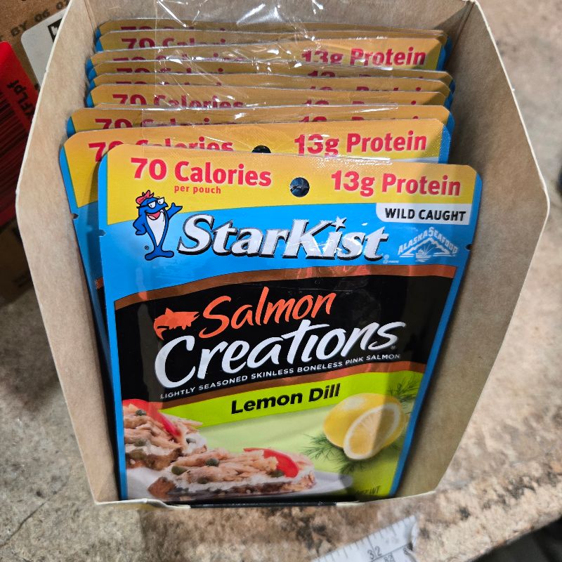 Photo 1 of 12 Pcs StarKist Premium Skinless Boneless Salmon Lemon Dill