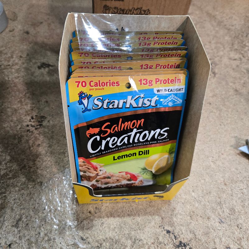 Photo 1 of 12 Pcs StarKist Premium Skinless Boneless Salmon Lemon Dill