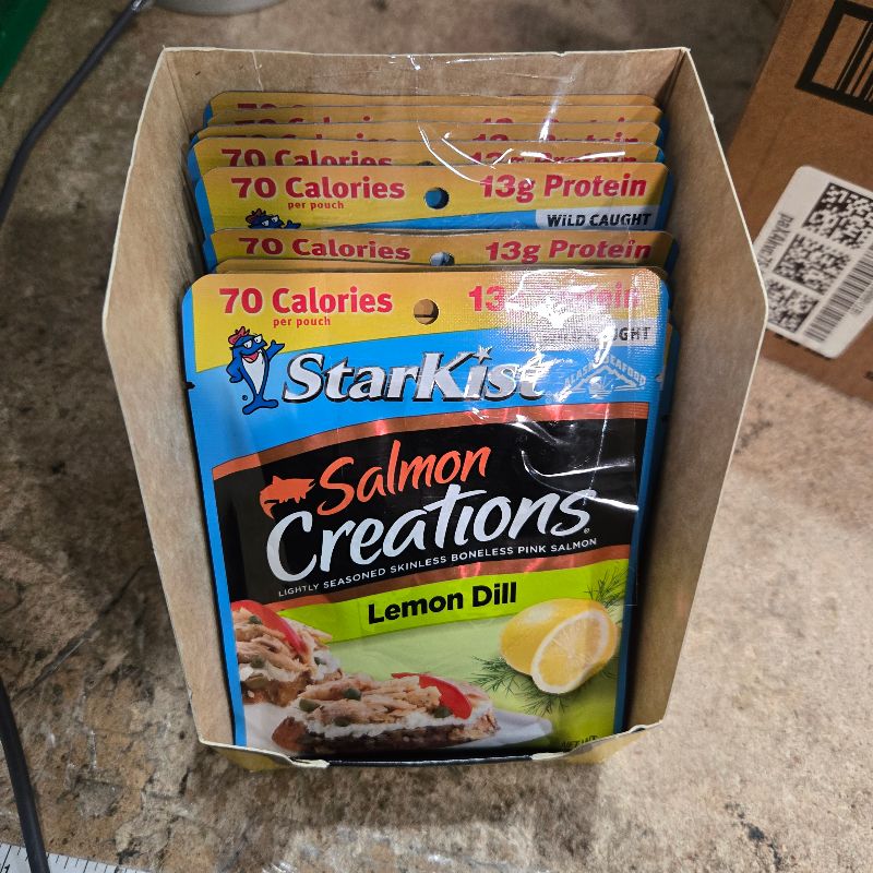 Photo 1 of 12 Pcs StarKist Premium Skinless Boneless Salmon Lemon Dill