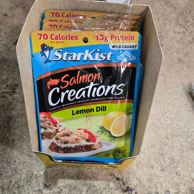 Photo 1 of 12 Pcs StarKist Premium Skinless Boneless Salmon Lemon Dill