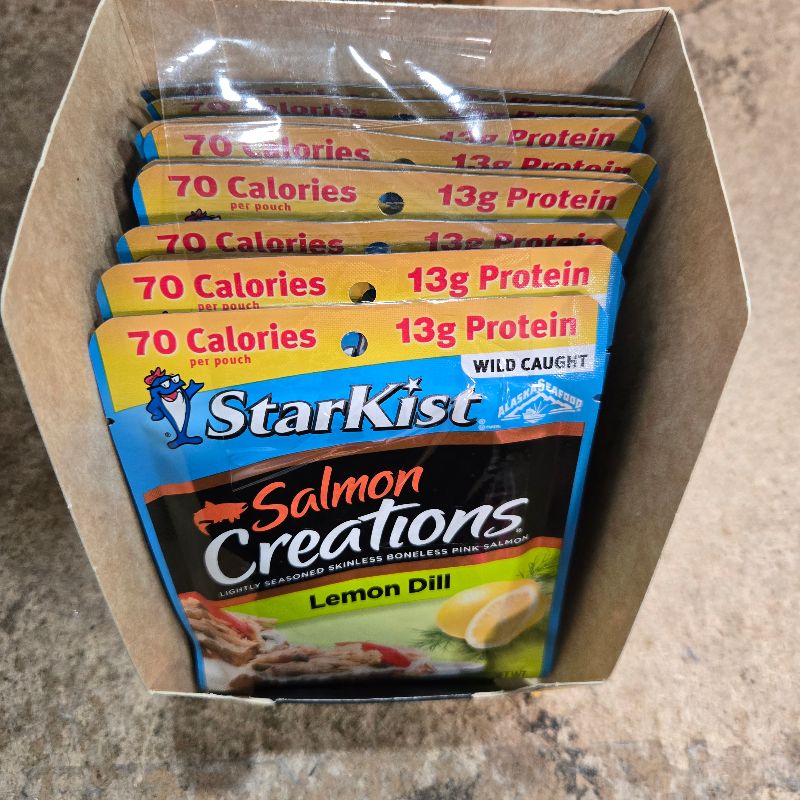 Photo 1 of 12 Pcs StarKist Premium Skinless Boneless Salmon Lemon Dill
