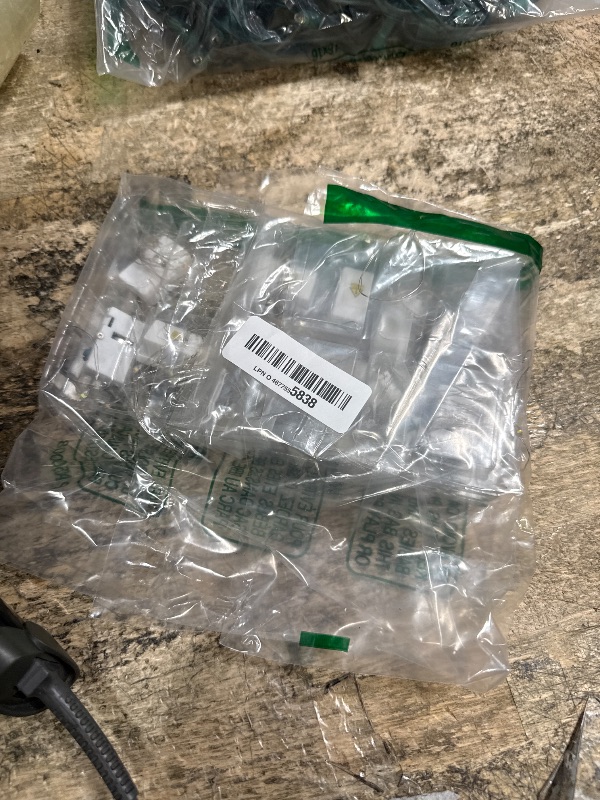 Photo 1 of ***MISSING PARTS***
litogo 12 Pack Multi-Colored Fairy Lights Battery Operated with Timer, 20 LED 3 Modes Twinkle Light, 7ft Waterproof Silver Wire Mini Small Bulk Mason Jar String Light, Decor for Wedding Christmas