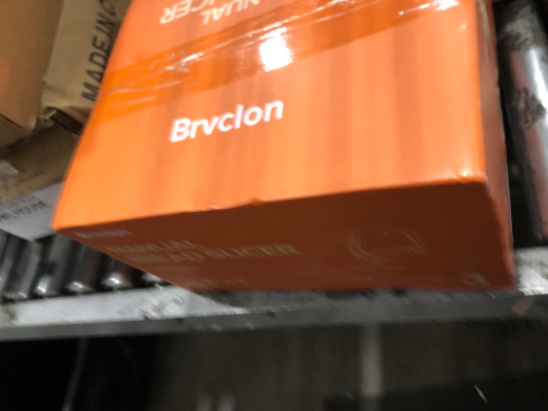 Photo 1 of ?Upgraded?Manual Bread Slicer for Homemade Sourdough Bread,Metal Guide & Adjustable Thickness, Hand Crank Bread Slicer with Scale Line and Suction Cup, Sharp Blade, Suitable for Sourdough Bread, Etc