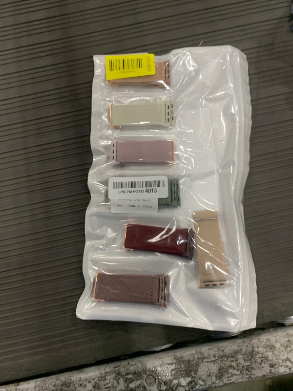 Photo 1 of 10 Pack Stretchy Bands Compatible with Apple Watch Band 40mm 38mm 41mm 42mm 44mm 45mm 46mm 49mm Women Men, Water-Resistant Solo Loop Elastic Sport Straps for iWatch Series 11 10 9 8 7 6 5 4 3 SE Ultra