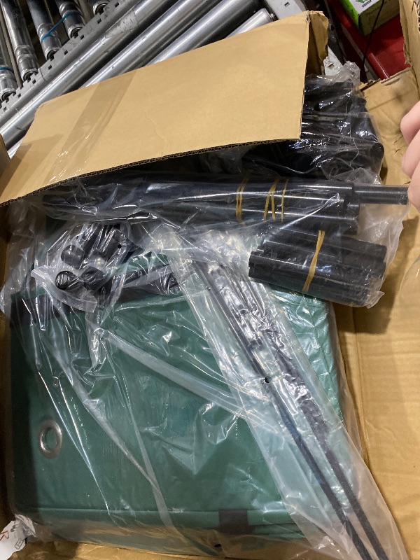 Photo 1 of **UNKNOWN IF ANY MISSING PARTS**Heated Cat House for Outside Winter, Large Heated Outdoor Cat House Weatherproof, Elevated Bed, Escape Door, Insulated Outdoor Cat Shelter with Heater for Multiple Cats Feral Stray Kitty, Easy Setup