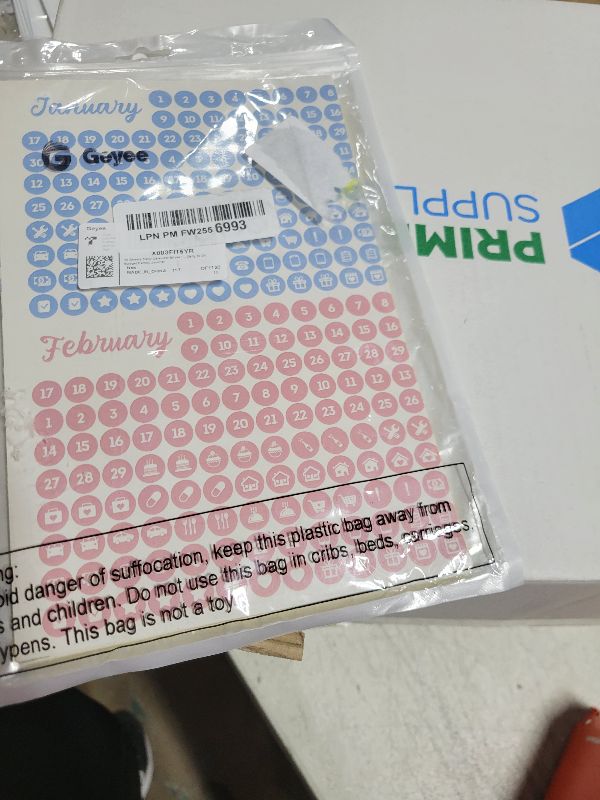 Photo 1 of 18 Sheets Daily Calendar Stickers Aesthetic Monthly Planner Stickers with Elbow Tweezer Colorful Round Date Stickers for Planners Number Date Dots for Work Daily to Do Budget Family Journal