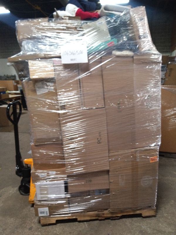 Photo 1 of As is General Merchandise pallet roughly 60 item