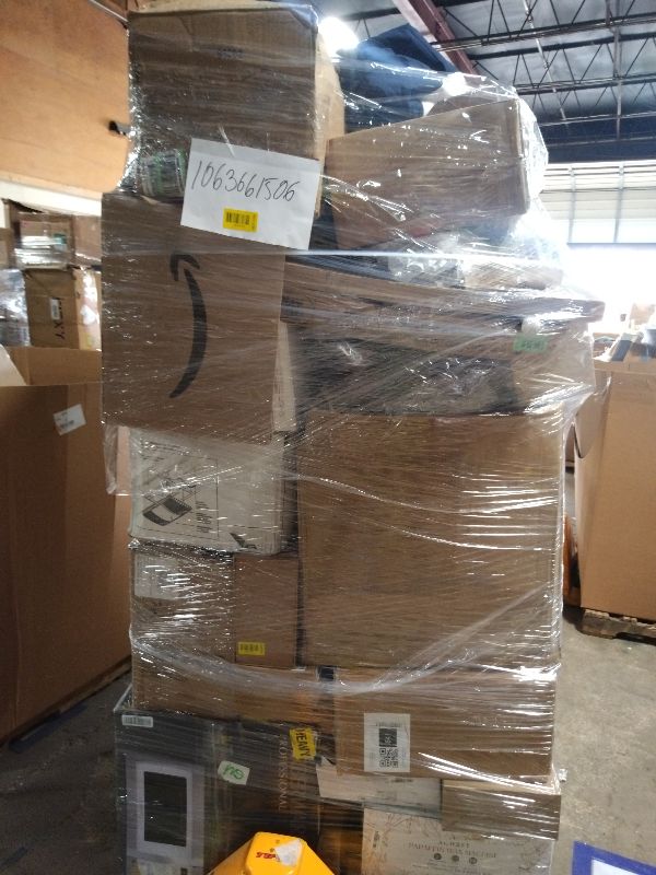 Photo 1 of As is General Merchandise pallet roughly 60 item