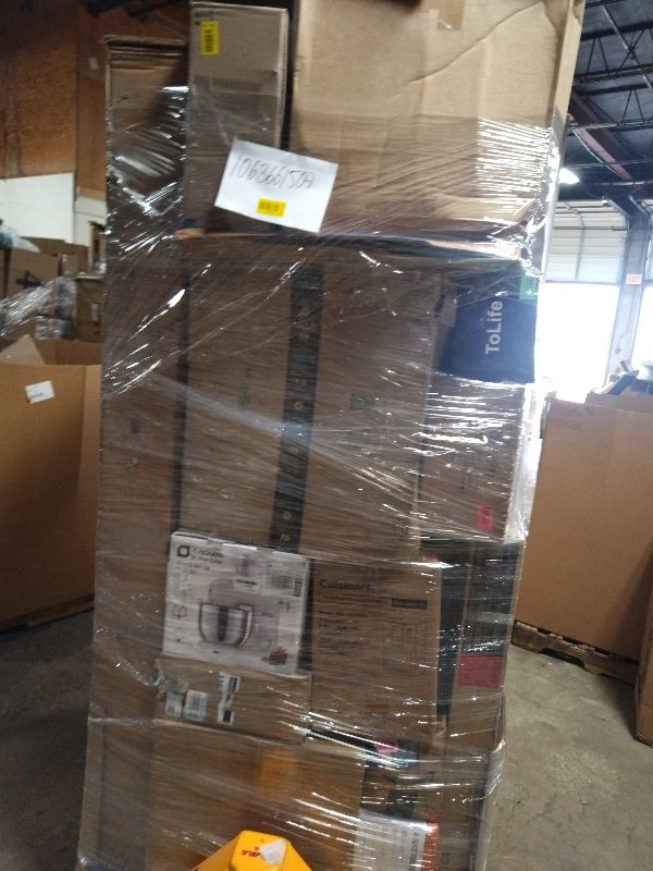 Photo 1 of As is General Merchandise pallet roughly 60 item