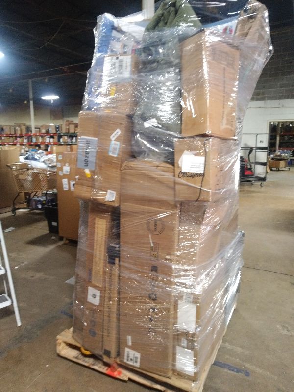 Photo 1 of As is General Merchandise pallet roughly 60 item