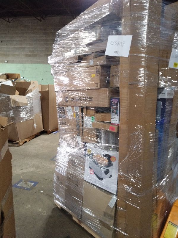 Photo 1 of As is General Merchandise pallet roughly 60 item