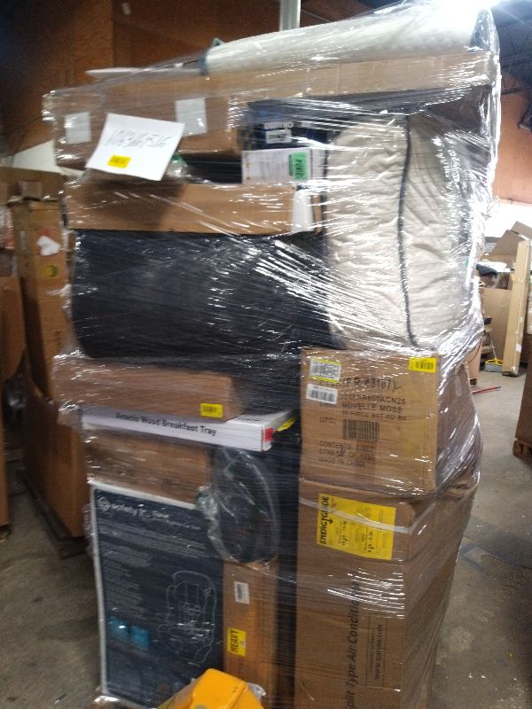Photo 1 of As is General Merchandise pallet roughly 60 item
