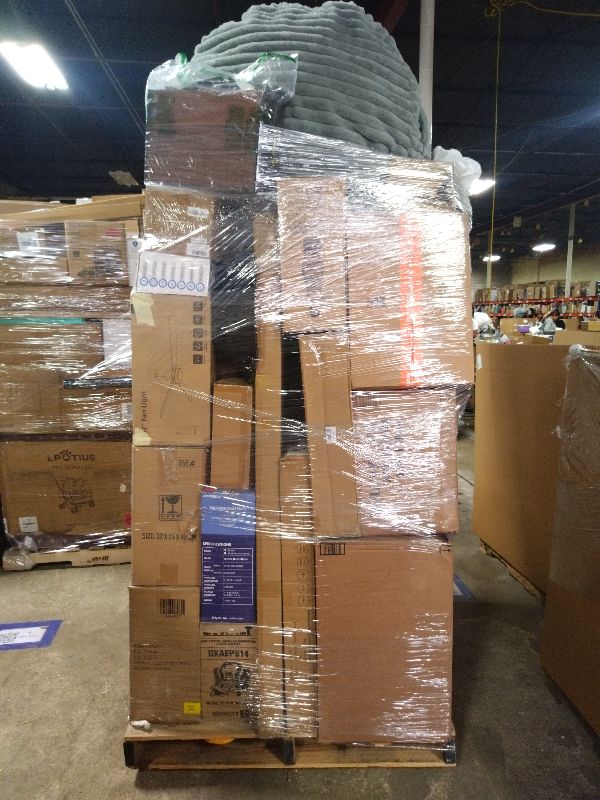 Photo 1 of As is General Merchandise pallet roughly 60 item