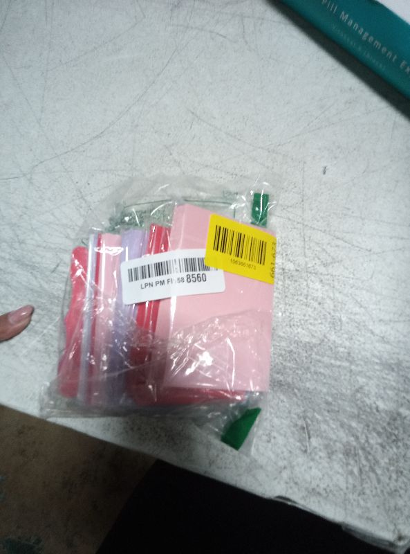 Photo 1 of 100 Pack Mini Envelopes with Colorful Blank Note Cards Small Self-Adhesive Envelopes Small Business Card Envelopes(4 x 2.7 Inches) (Pink Purple Red White)