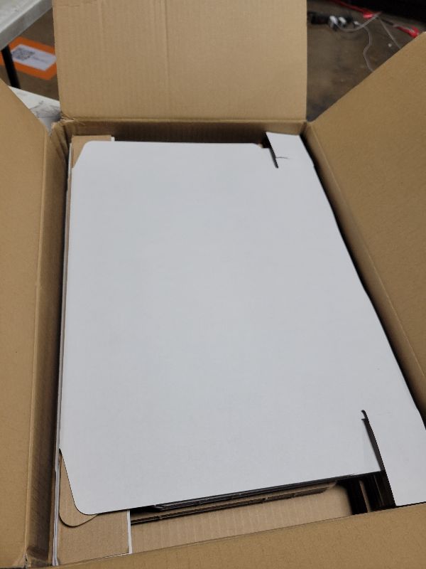 Photo 1 of 10 Pack 12"x9"x2" inch Small Shipping Boxes White Corrugated Cardboard Box for Small Business, Mailer, Shipping, and Packing