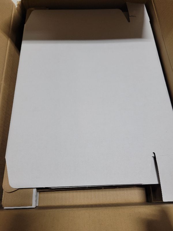 Photo 1 of 10 Pack 12"x9"x2" inch Small Shipping Boxes White Corrugated Cardboard Box for Small Business, Mailer, Shipping, and Packing